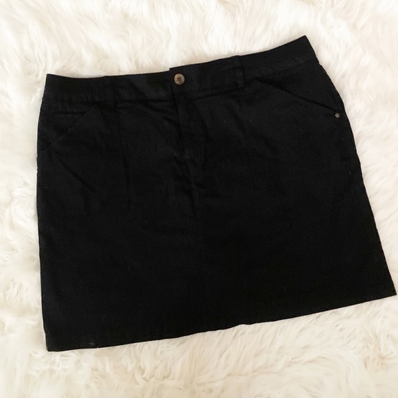 croft & barrow Pants - Croft & Barrow Black Stretch Skort Plus Size
